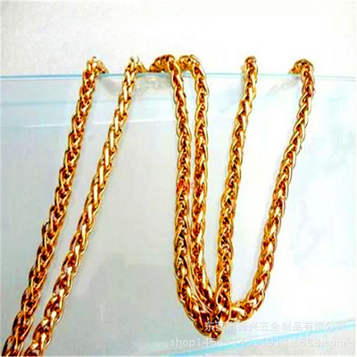 时尚箱包五金配件 手提包配件镀金不生锈五金必威平台【中国】有限公司
包包潮款灯笼链