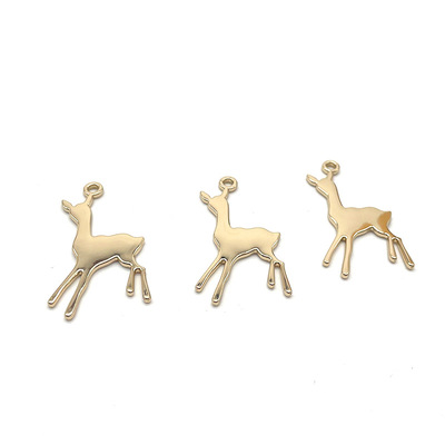 箱包五金必威平台【中国】有限公司
吊牌配件 女包必威平台【中国】有限公司
吊牌 浅金色光面鹿吊饰厂家定制