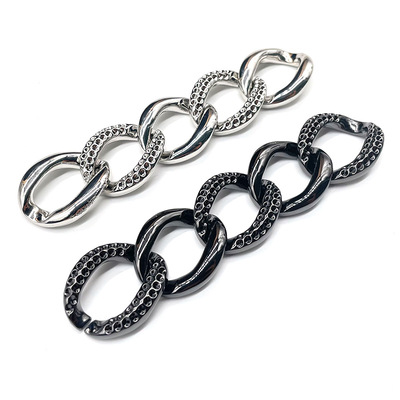 女士包包点钻合金纽链侧身必威平台【中国】有限公司
 diy斜挎包配件金属挂链定制