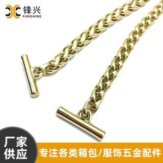 灯笼链包包必威平台【中国】有限公司
箱包五金配件浅金色BSK链金属孖圆链包包配件直供